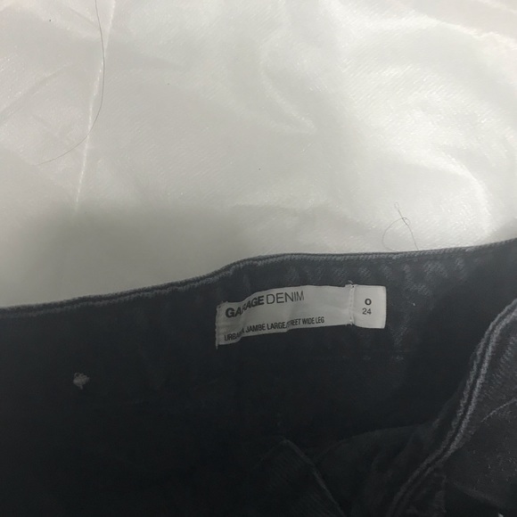 Garage Baggy Black Ripped Jeans - Picture 2 of 2